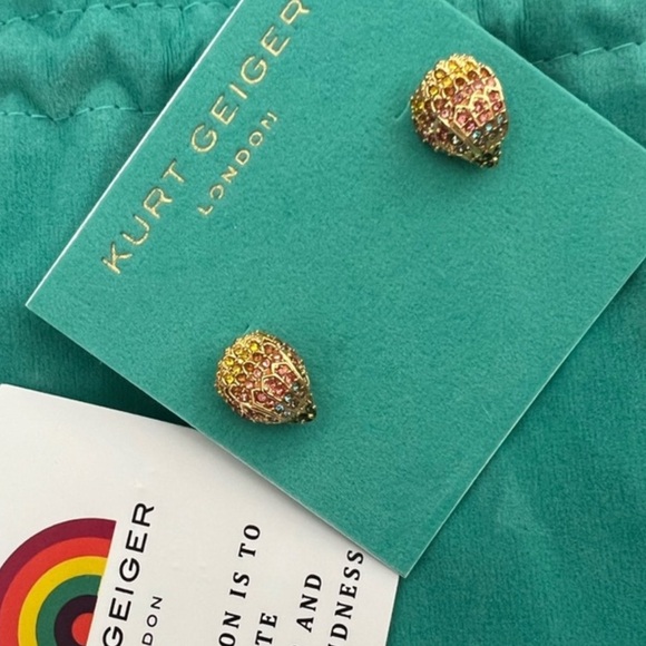 Kurt Geiger Jewelry - Kurt Geiger Multicolor Crystal Earrings
